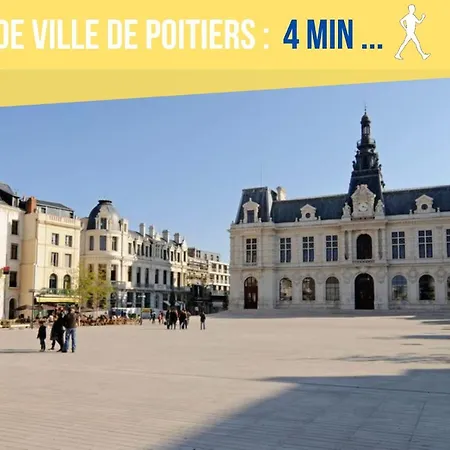 Beau-Jean, Un Cocon Sympa 5 Min A Pied Du Centre-Ville, Parking Prive, A 10 Min Du Chu Poitiers Esterno foto