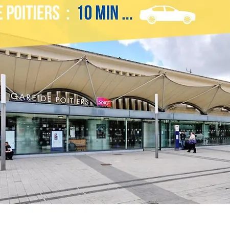 Beau-Jean, Un Cocon Sympa 5 Min A Pied Du Centre-Ville, Parking Prive, A 10 Min Du Chu Poitiers Esterno foto