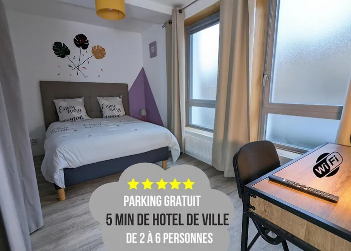 Beau-Jean, Un Cocon Sympa 5 Min A Pied Du Centre-Ville, Parking Prive, A 10 Min Du Chu