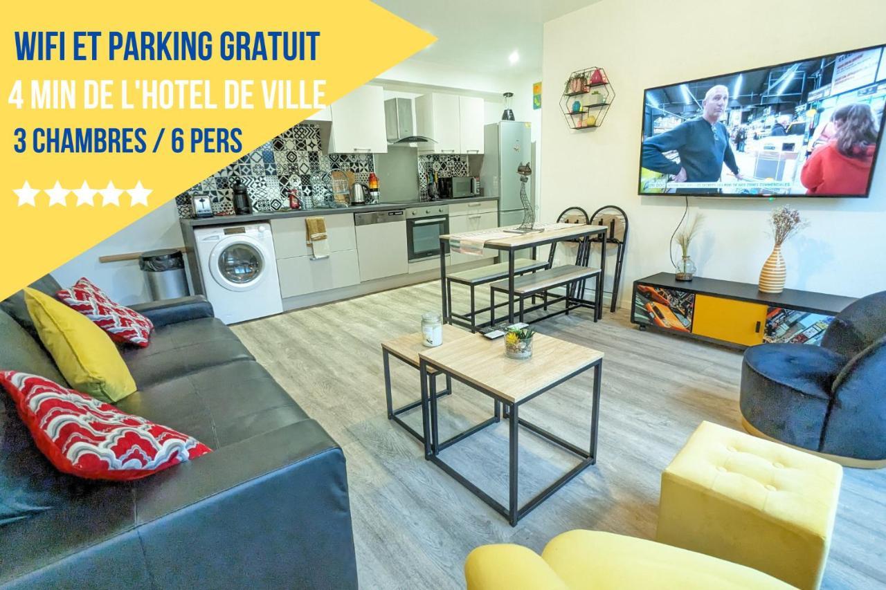 Beau-jean, Un Cocon Sympa 5 Min A Pied Du Centre-ville, Parking Prive, A 10 Min Du Chu Appartement *
