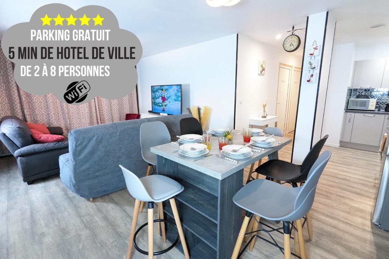 Beau-jean, Un Cocon Sympa 5 Min A Pied Du Centre-ville, Parking Prive, A 10 Min Du Chu *