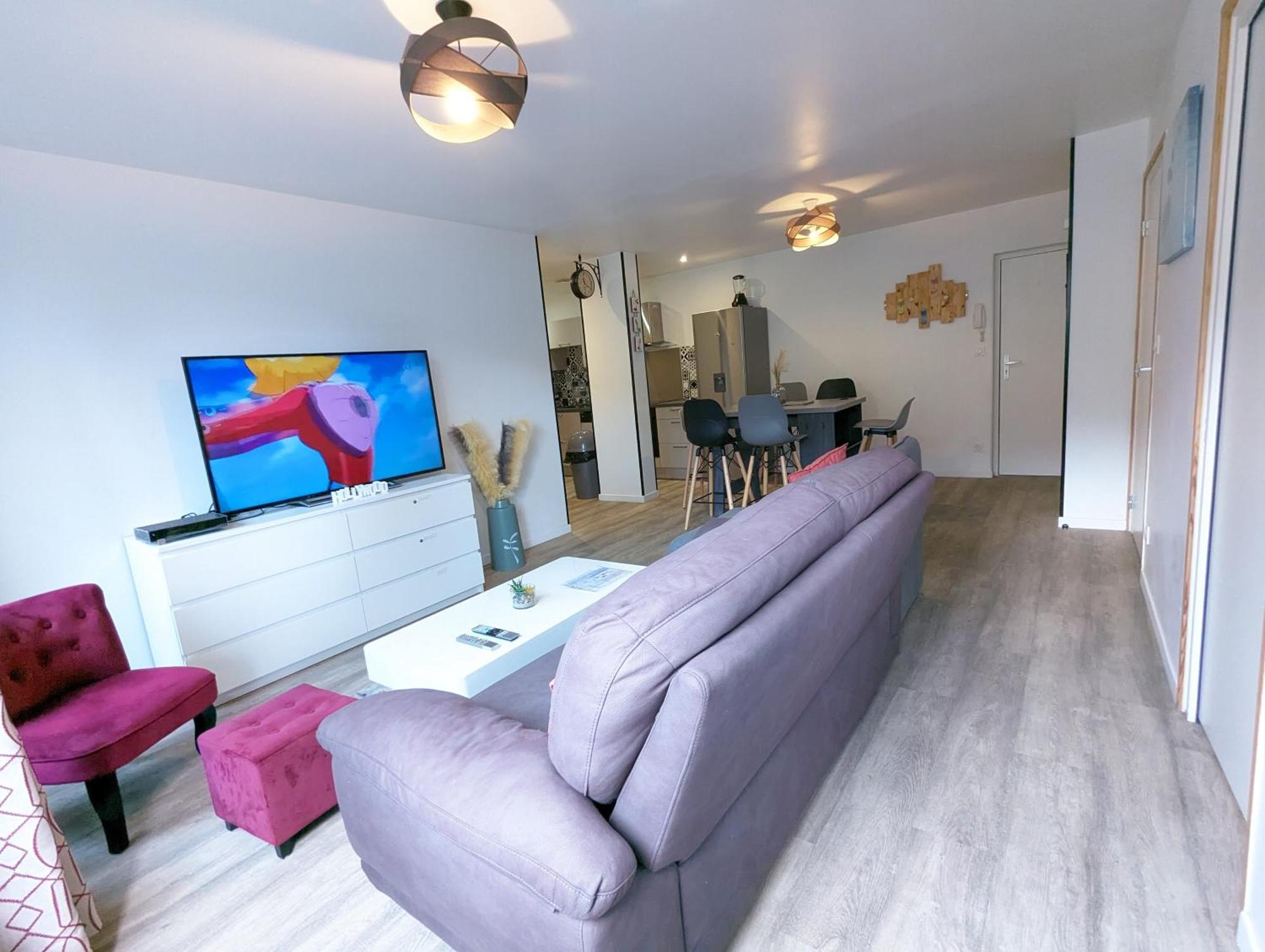 Beau-jean, Un Cocon Sympa 5 Min A Pied Du Centre-ville, Parking Prive, A 10 Min Du Chu Apartment Poitiers